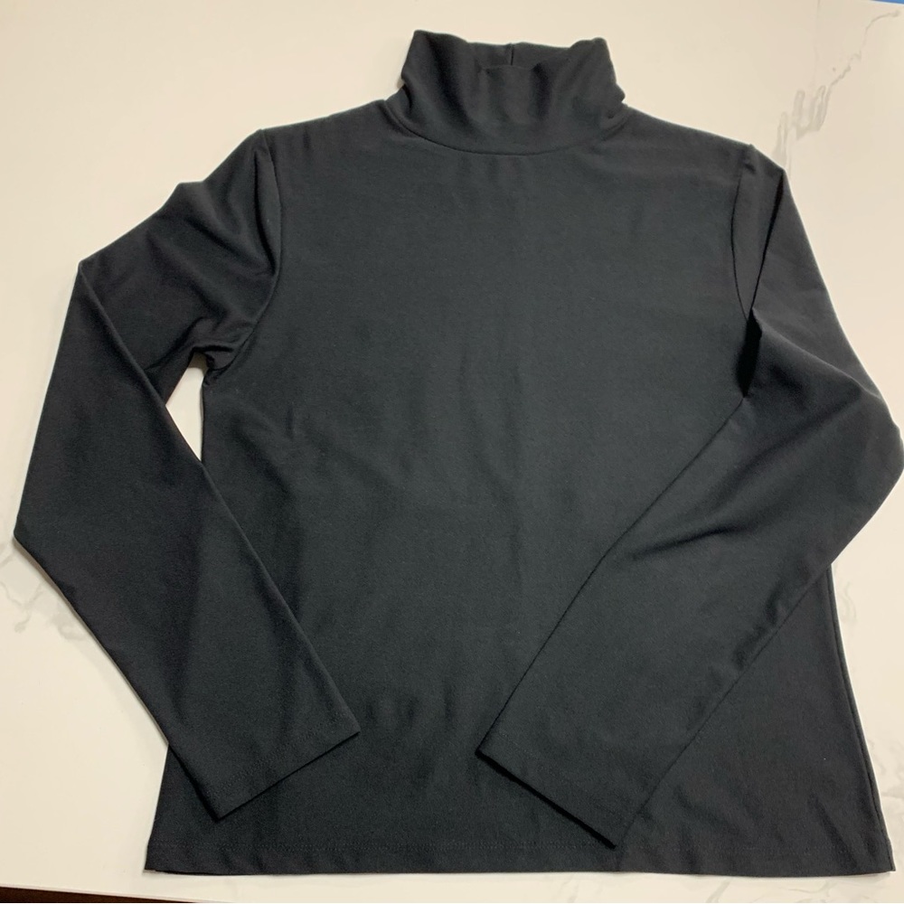 SPANX Black Mock Turtle Small